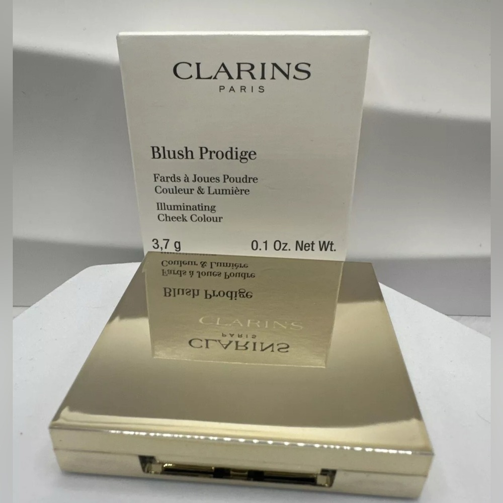 Clarins Blush Prodige in Elegant Gold Case